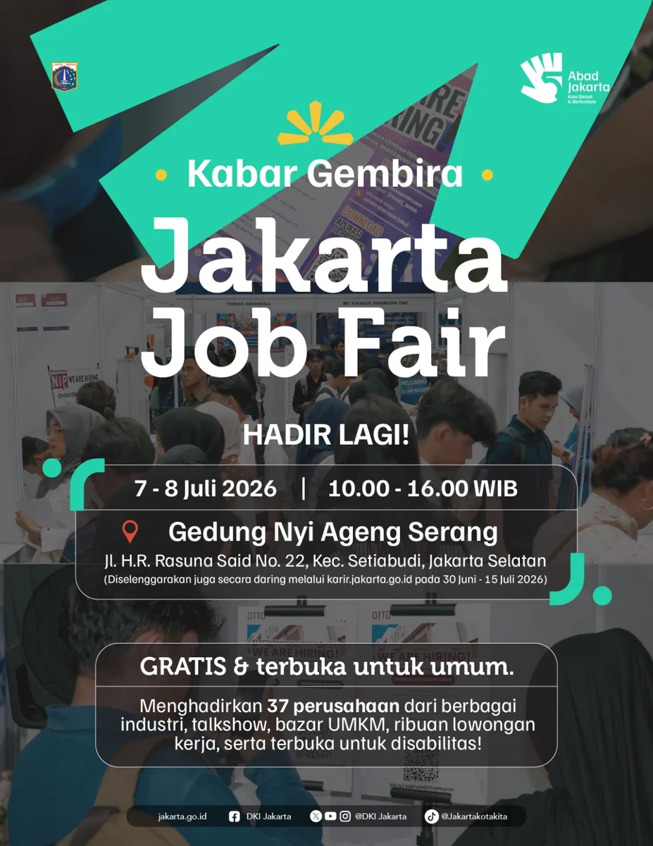 Job Fair Kabupaten Rote Ndao 2026 (Suku Dinas TKTE Wilayah Kabupaten Rote Ndao Barat) : 7-8 Juli 2026